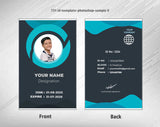 7/8 CorelDraw 11 Printable ID Card Design Templates | 100 Editable Designs India