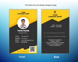 7/8 CorelDraw 11 Printable ID Card Design Templates | 100 Editable Designs India