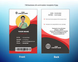 7/8 CorelDraw 11 Printable ID Card Design Templates | 100 Editable Designs India