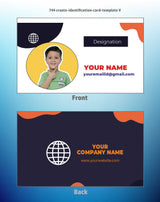 7/8 CorelDraw 11 Printable ID Card Design Templates | 100 Editable Designs India