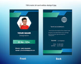 7/8 CorelDraw 11 Printable ID Card Design Templates | 100 Editable Designs India