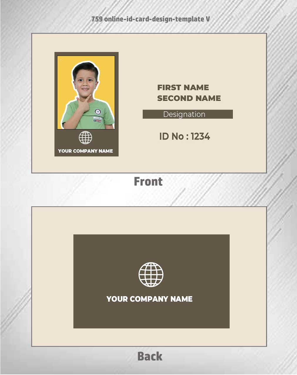 7/8 CorelDraw 11 Printable ID Card Design Templates | 100 Editable Designs India