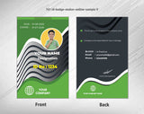 7/8 CorelDraw 11 Printable ID Card Design Templates | 100 Editable Designs India