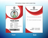 7/8 CorelDraw 11 Printable ID Card Design Templates | 100 Editable Designs India