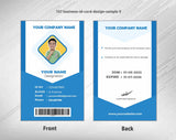 7/8 CorelDraw 11 Printable ID Card Design Templates | 100 Editable Designs India