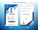 7/8 CorelDraw 11 Printable ID Card Design Templates | 100 Editable Designs India
