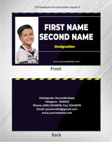 7/8 CorelDraw 11 Printable ID Card Design Templates | 100 Editable Designs India