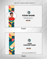 7/8 CorelDraw 11 Printable ID Card Design Templates | 100 Editable Designs India