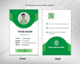 7/8 CorelDraw 11 Printable ID Card Design Templates | 100 Editable Designs India