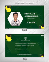 7/8 CorelDraw 11 Printable ID Card Design Templates | 100 Editable Designs India