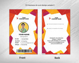 7/8 CorelDraw 11 Printable ID Card Design Templates | 100 Editable Designs India