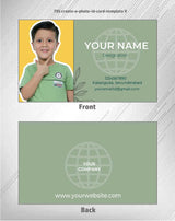 7/8 CorelDraw 11 Printable ID Card Design Templates | 100 Editable Designs India
