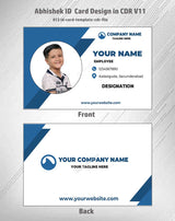 8/8 CorelDraw 11 Printable ID Card Design Templates | 65 Editable Designs India