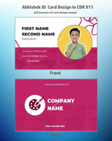 8/8 CorelDraw 11 Printable ID Card Design Templates | 65 Editable Designs India