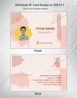 8/8 CorelDraw 11 Printable ID Card Design Templates | 65 Editable Designs India