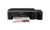 Epson EcoTank L130 A4 single-function ink tank printer front view with integrated ink tanks
