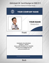 8/8 CorelDraw 11 Printable ID Card Design Templates | 65 Editable Designs India