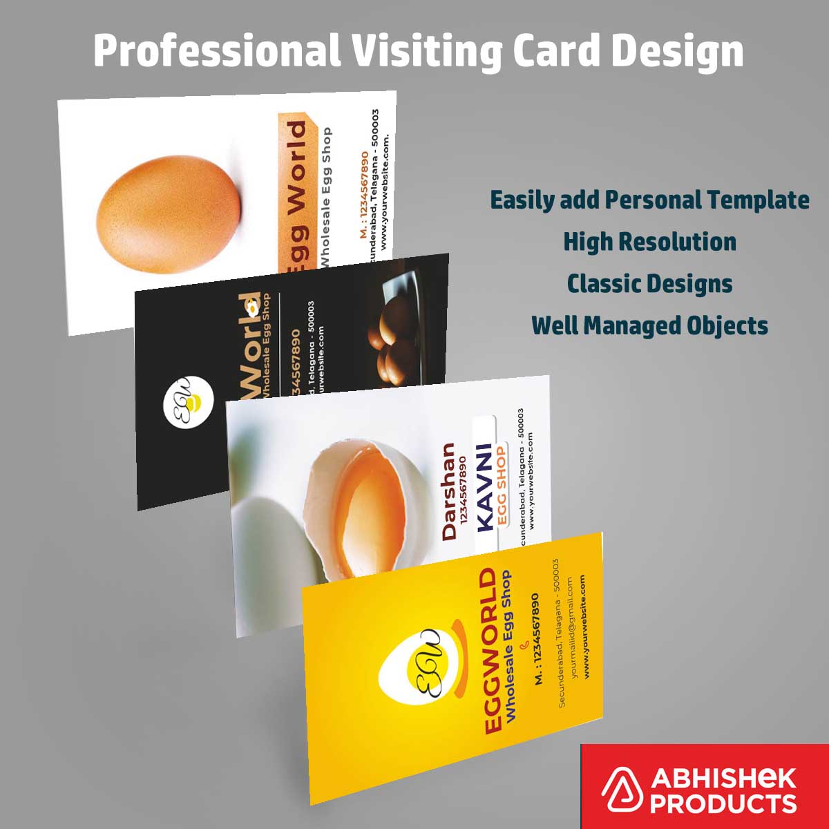 9/10 Clean Visiting Card Design Files – 100 CDR v11 Templates Files -  Transport, Veterinary Store, Pet Shop, Mirrors, Tattoo, Cake Shop, Tailor, Welding works, Painting Work, Stone Crusher