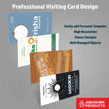 9/10 Clean Visiting Card Design Files – 100 CDR v11 Templates Files -  Transport, Veterinary Store, Pet Shop, Mirrors, Tattoo, Cake Shop, Tailor, Welding works, Painting Work, Stone Crusher