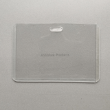 A1 CARD CASE PVC Transparent ID CARD POUCH HORIZONTAL 01