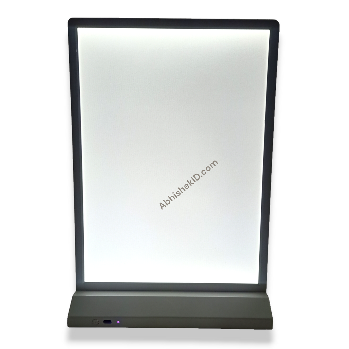 A3 LED Advertising Light Box - Rechargeable A3 Menu Display for Cafe, Restaurant, Cinema & Store