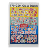 A4 170 Gsm Photo Sticker  Adhesive - For Inkjet