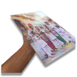A4 Acrylic Photo Stand with Sparkle Gumming - 7