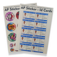 A4 AP Sticker 130 Mic high glossy waterproof sheet for inkjet ID cards