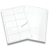A4 RFID Inlay Sheet packaging for biometric attendance and access control card makers