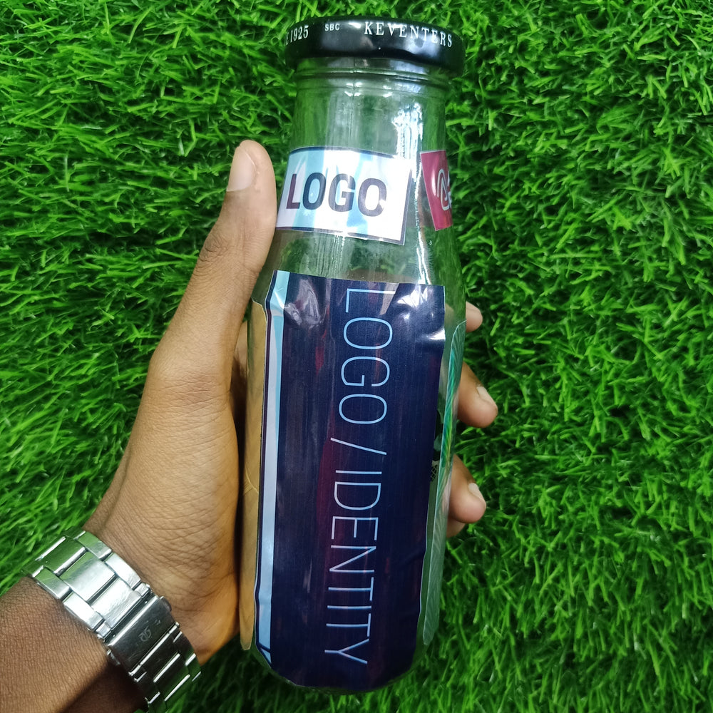 A4 Silver Promojet Sticker For InkJet Printer For Branding, Labeling and Decoration