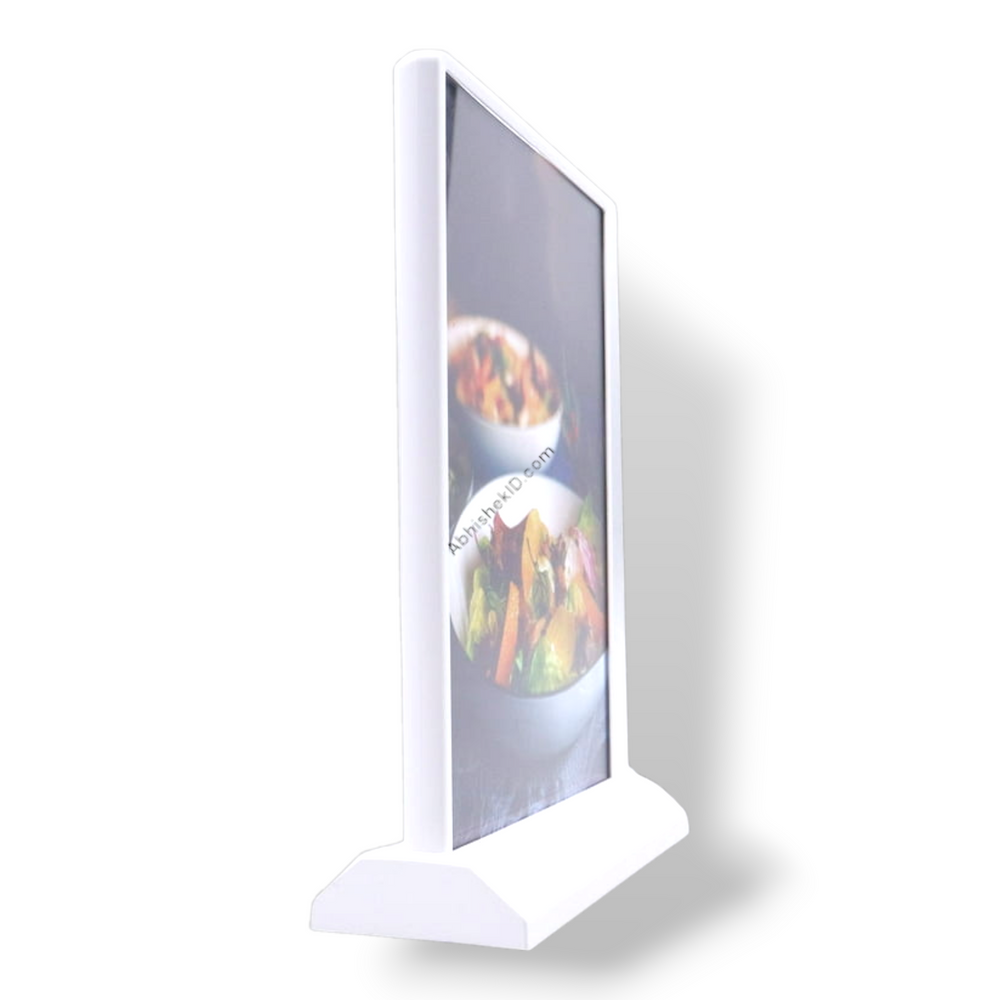 A5 Size Rechargeable Double-Sided Menu Stand Bar Slim Led Advertising Light Box