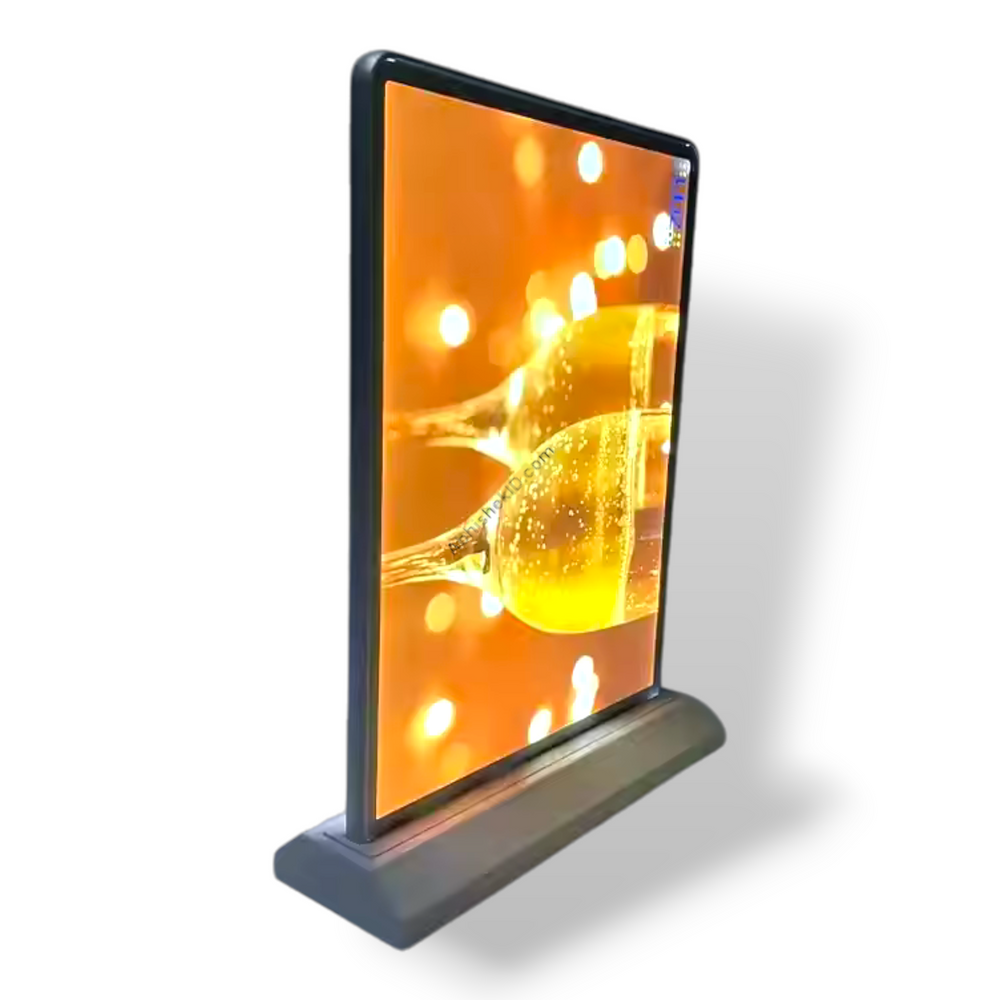 A5 Size Rechargeable Double-Sided Menu Stand Bar Slim Led Advertising Light Box