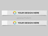 AP Wrist Bands, Inkjet LaserJet Printable Wrist Band Tyvek Paper Bands MultiColour Printable (3)