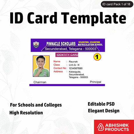 Professional service for printing ID cards, high-quality and customizable