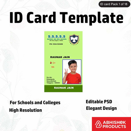 Online tool for creating custom ID badges, suitable for businesses and personal use