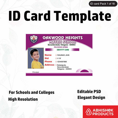 Online tool for making custom ID cards, suitable for businesses and personal use