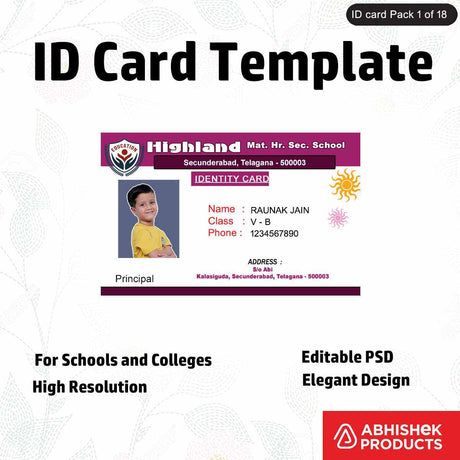 Online tool for making employee ID cards, perfect for corporate and professional use