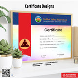 Mega Pack Certificate Designs – 100 CorelDRAW Templates Design Files – CDR v11 Templates Files