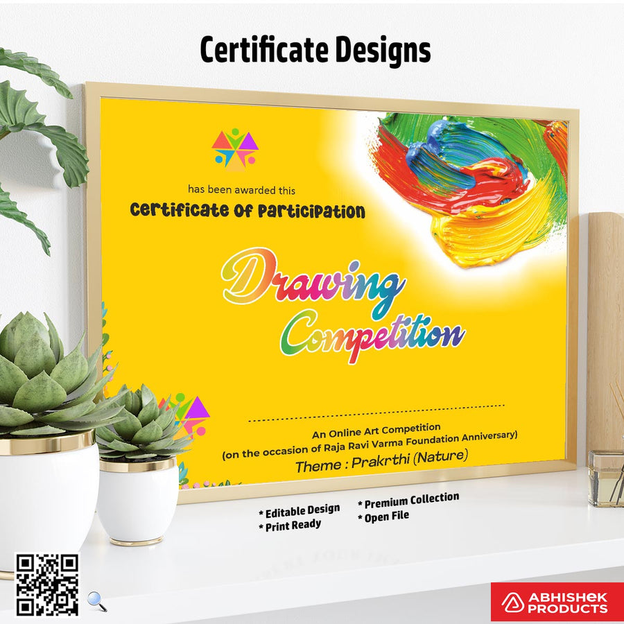 Professional Certificate CDR Templates - 25 Designs | AbhishekID ...