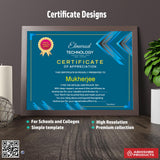 4>High-Quality Certificate Designs - 25 CorelDRAW Templates Design Files – CDR v11 Templates Files For Appreciation, appreciation, Fashion Design, Dance, Photography, Participation, Workshop Training, Summer Camp