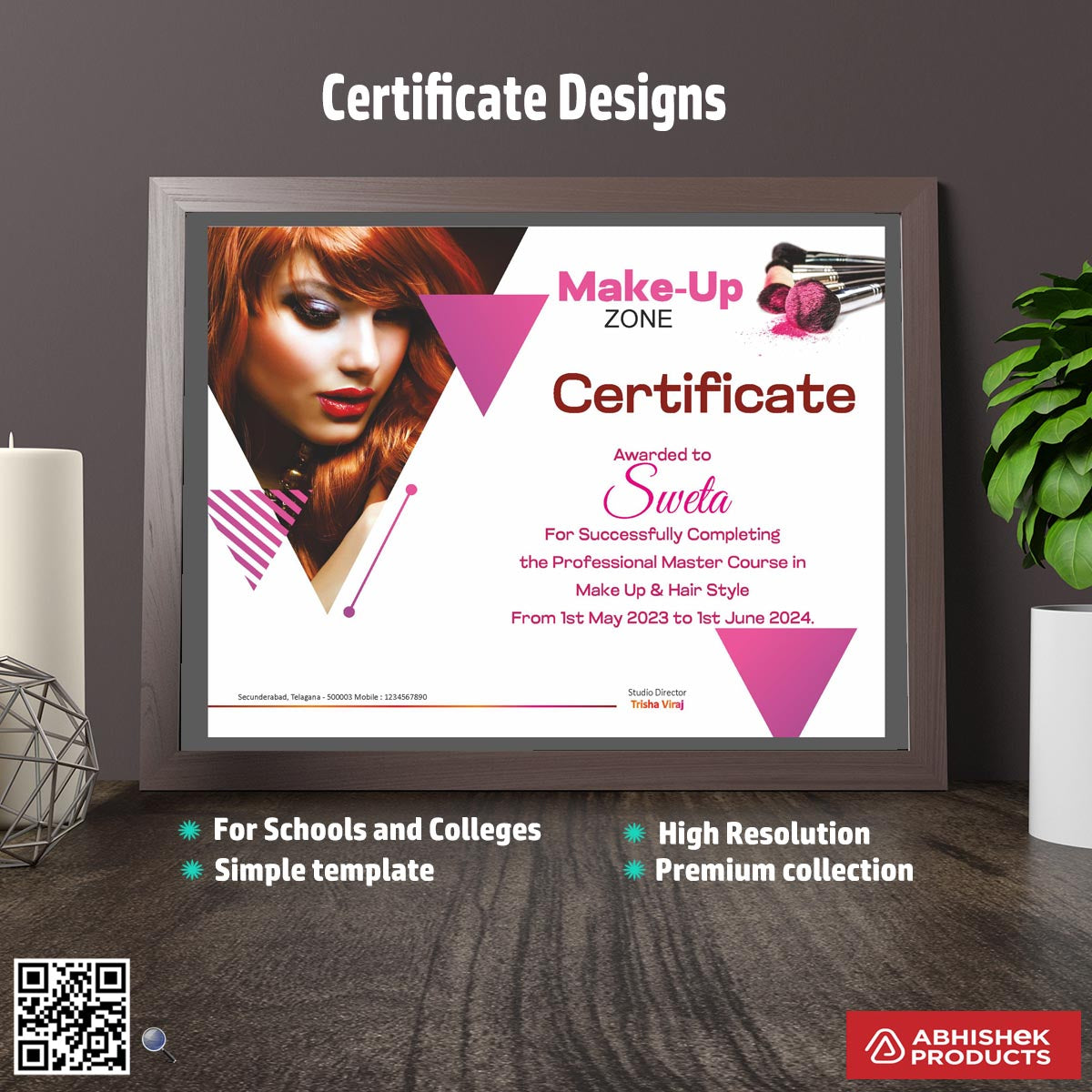 4>High-Quality Certificate Designs - 25 CorelDRAW Templates Design Files – CDR v11 Templates Files For Appreciation, appreciation, Fashion Design, Dance, Photography, Participation, Workshop Training, Summer Camp