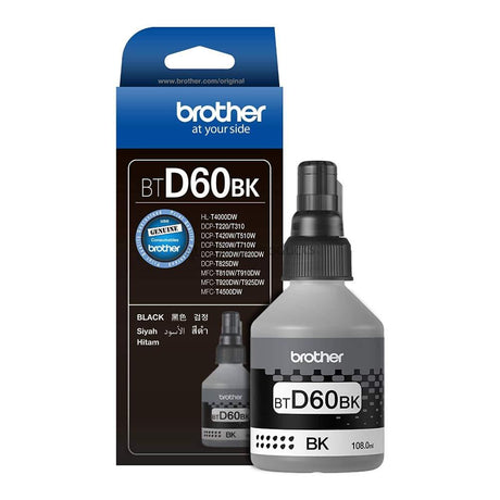 BROTHER BT D60BK Ink Bottle Black