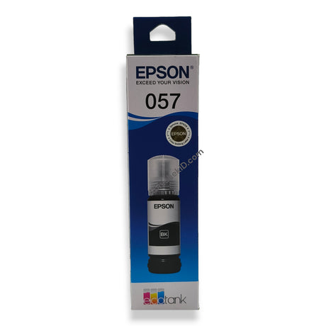 Black Epson Original 057 Ink Bottles for EcoTank Printers L8050, L18050, L8150 (2)