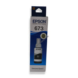 Black Epson Original 673 Ink Bottles for EcoTank Printers L805, L850, L1800, L810, L800 (1)