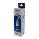 Black Epson Original 673 Ink Bottles for EcoTank Printers L805, L850, L1800, L810, L800 (2)