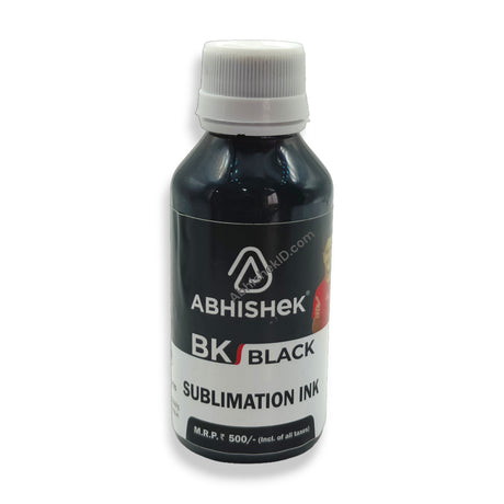 Black Sublimation Inks 100ml For Epson, Canon, Brother, Hp Inktank, Ecotank Printers (1)