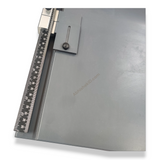 2-ఇన్-1 మాన్యువల్ పేపర్ క్రీజింగ్ &amp; పెర్ఫొరేషన్ మెషిన్ - A4 మెటల్ బేస్ బాడీ