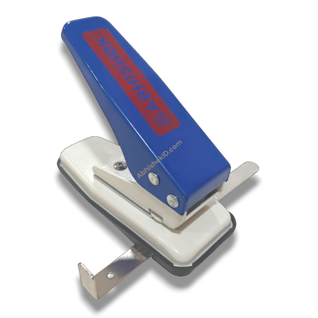 Steel size scale with A4 B5 A5 B6 markings on calendar D cut machine