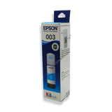 Cyan Epson 003 65 ml Ink Bottle for EcoTank Printers L3250 L3260 L5290 L3210 L3256 L3150 L3215 L3216 L5190 L3200 L3251 L3252 L3110 L3151 L3152 L3156 L3116 L3115 L3101 L3100 L3255 L3211 (3)