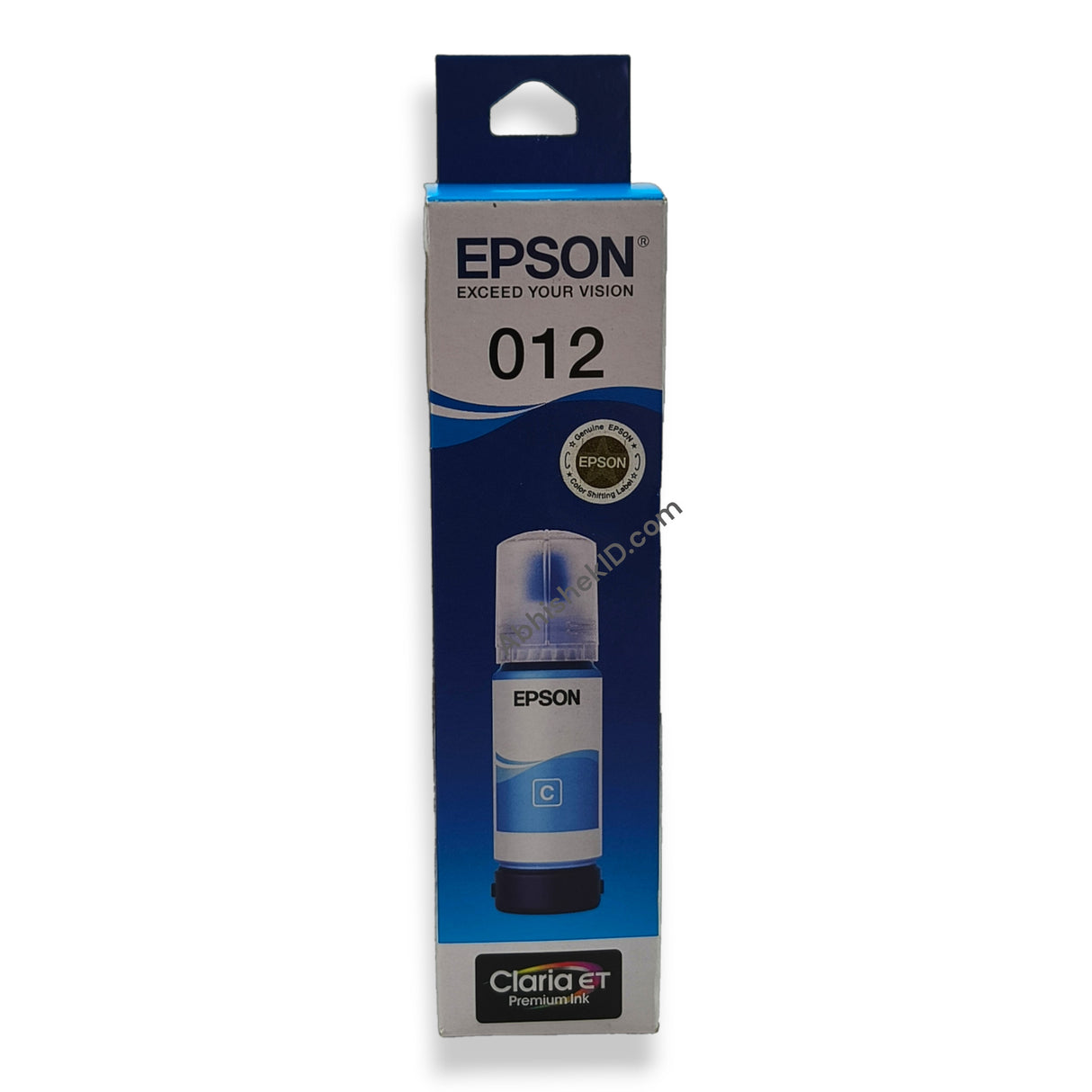 Cyan Epson 012 EcoTank Ink Bottle for L8180 and L8160 Printers High Quality, Low Cost Printing (3)